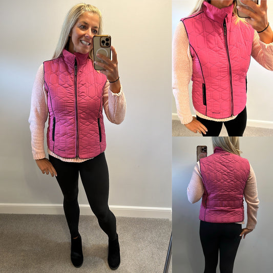 Grenoulle Pink gilet size 12