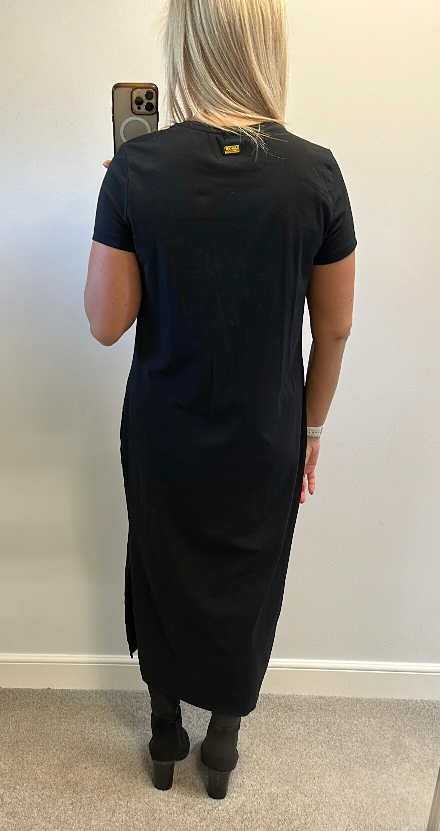 Barbour black dress size 16