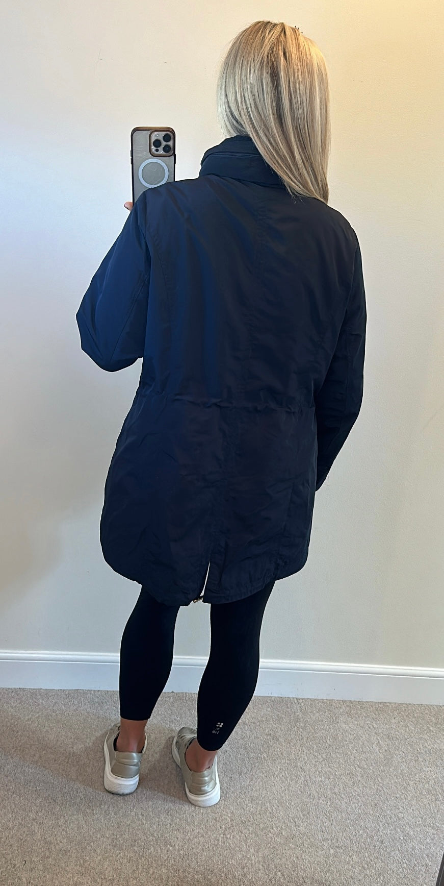 Michael Kors navy jacket size OX fit upto size 20