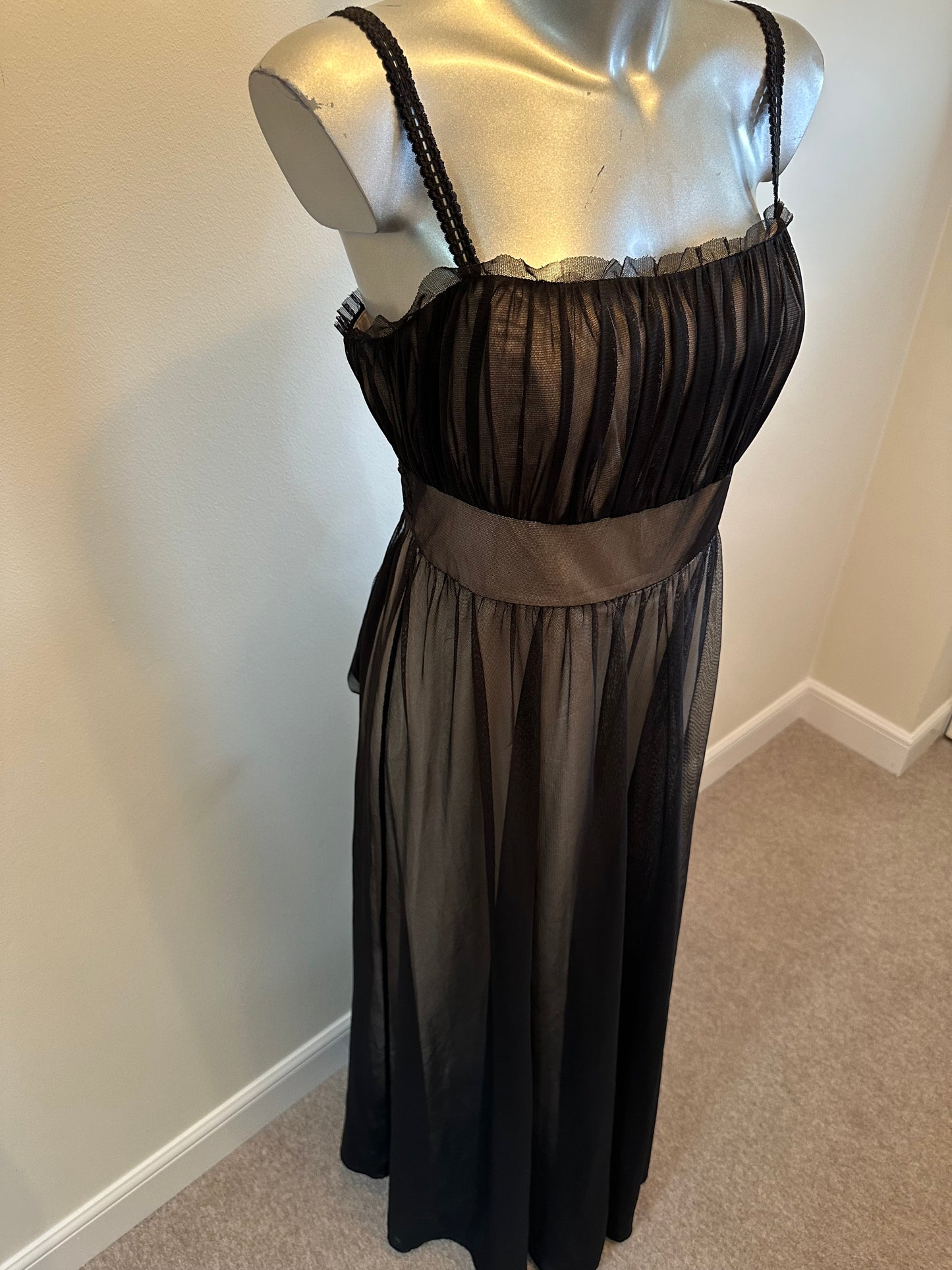 Debut black dress size 12 s