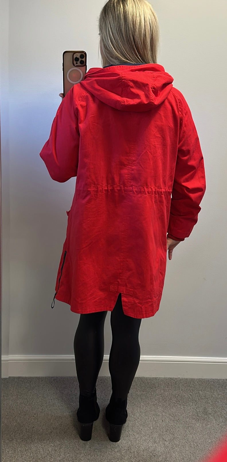 Coastline red jacket size 16