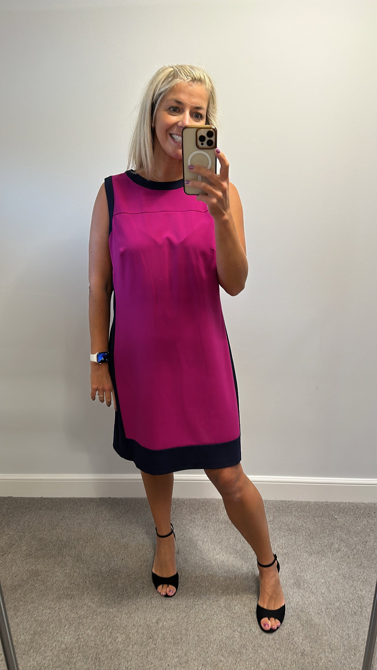 Ralph Lauren purple / navy dress size 16