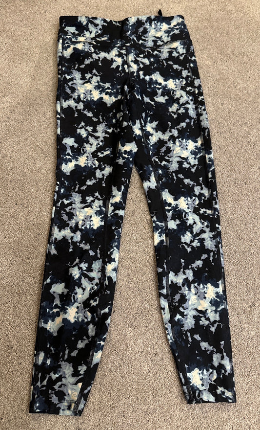 Good move navy camo print leggings size 10 brand new without tags