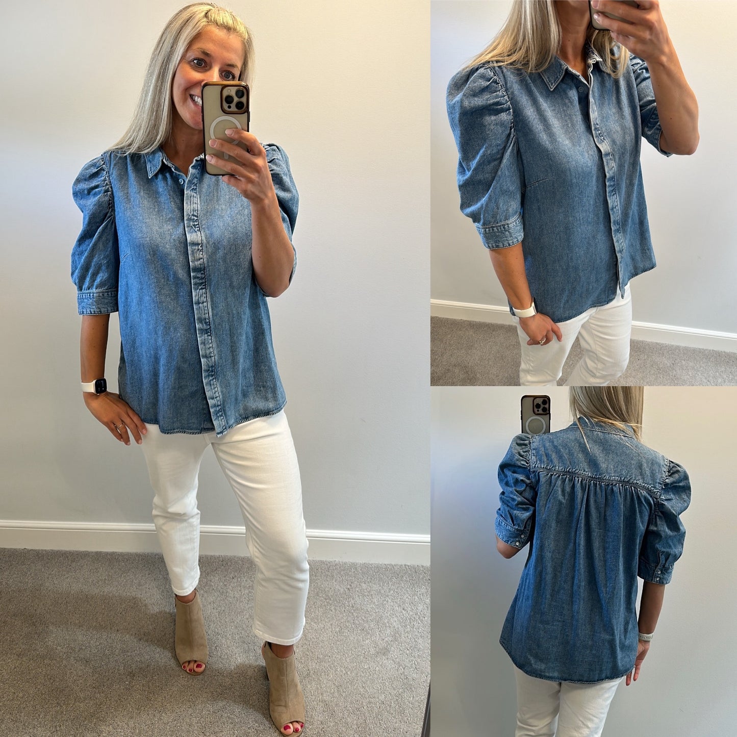 Next denim shirt size 16