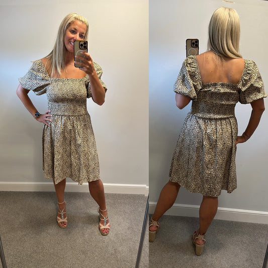 George animal print dress size 10 brand new with tags
