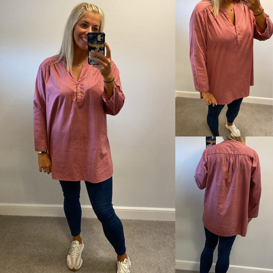 Mountain warehouse pink blouse size 20