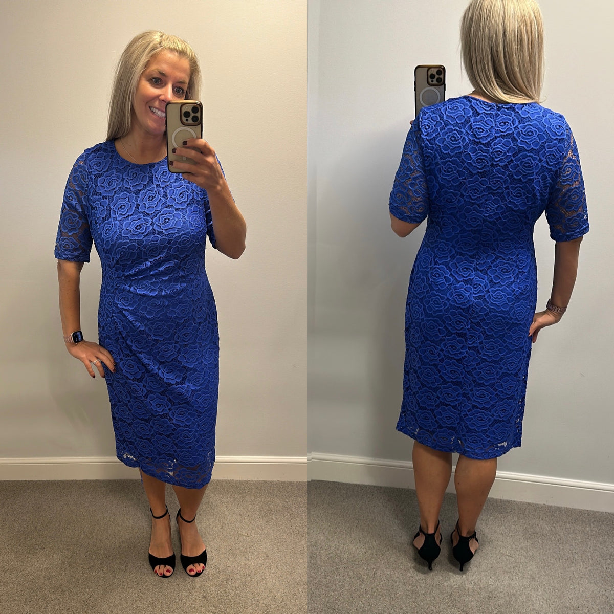 The collection blue lace dress size 18