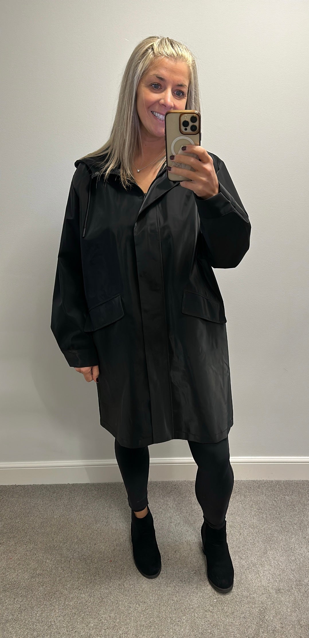 Be you black thin jacket size 16