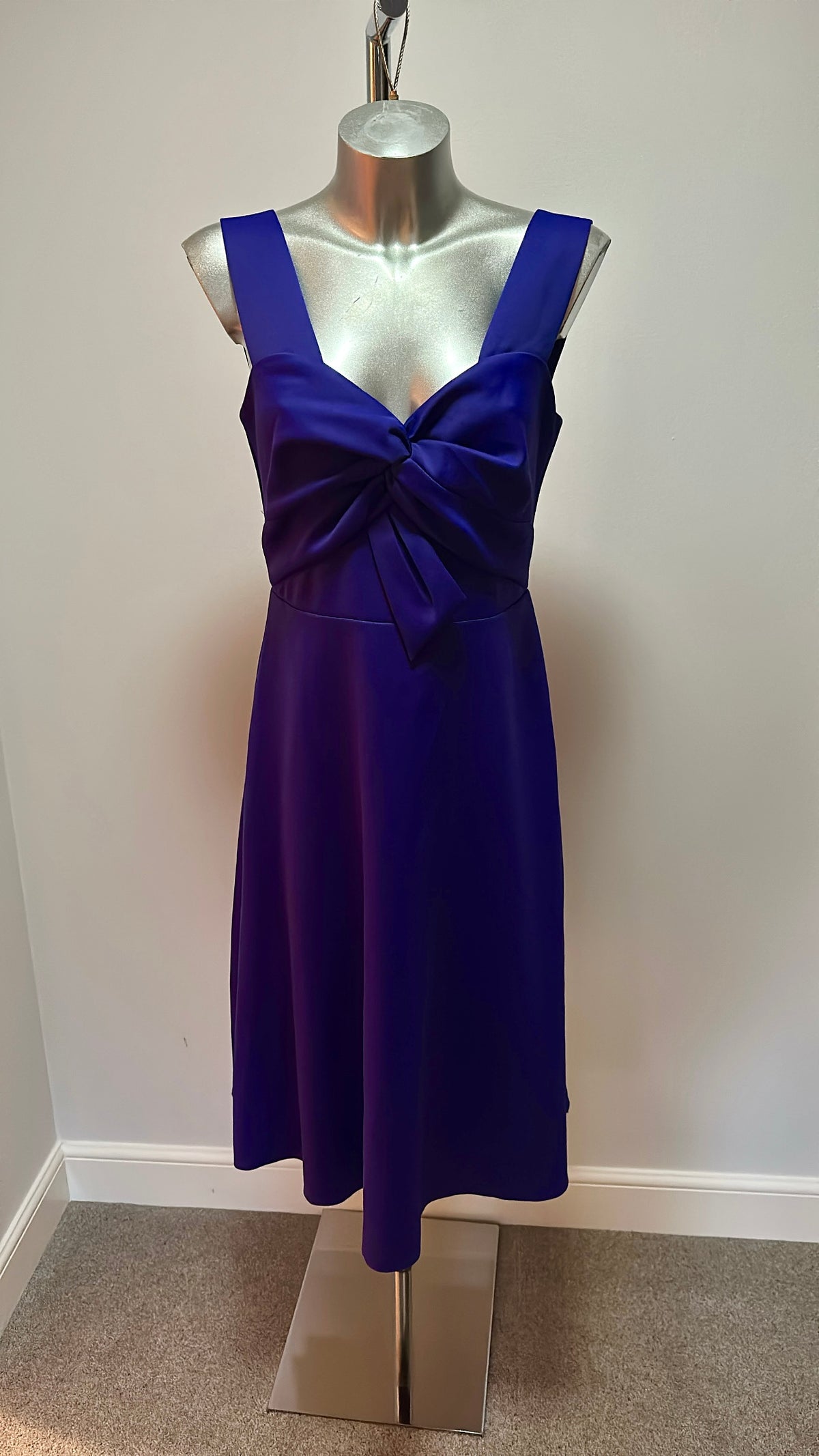 Phase Eight electric blue dress size 12