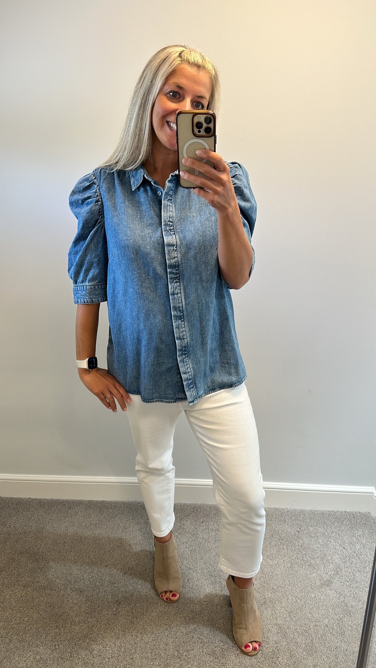 Next denim shirt size 16