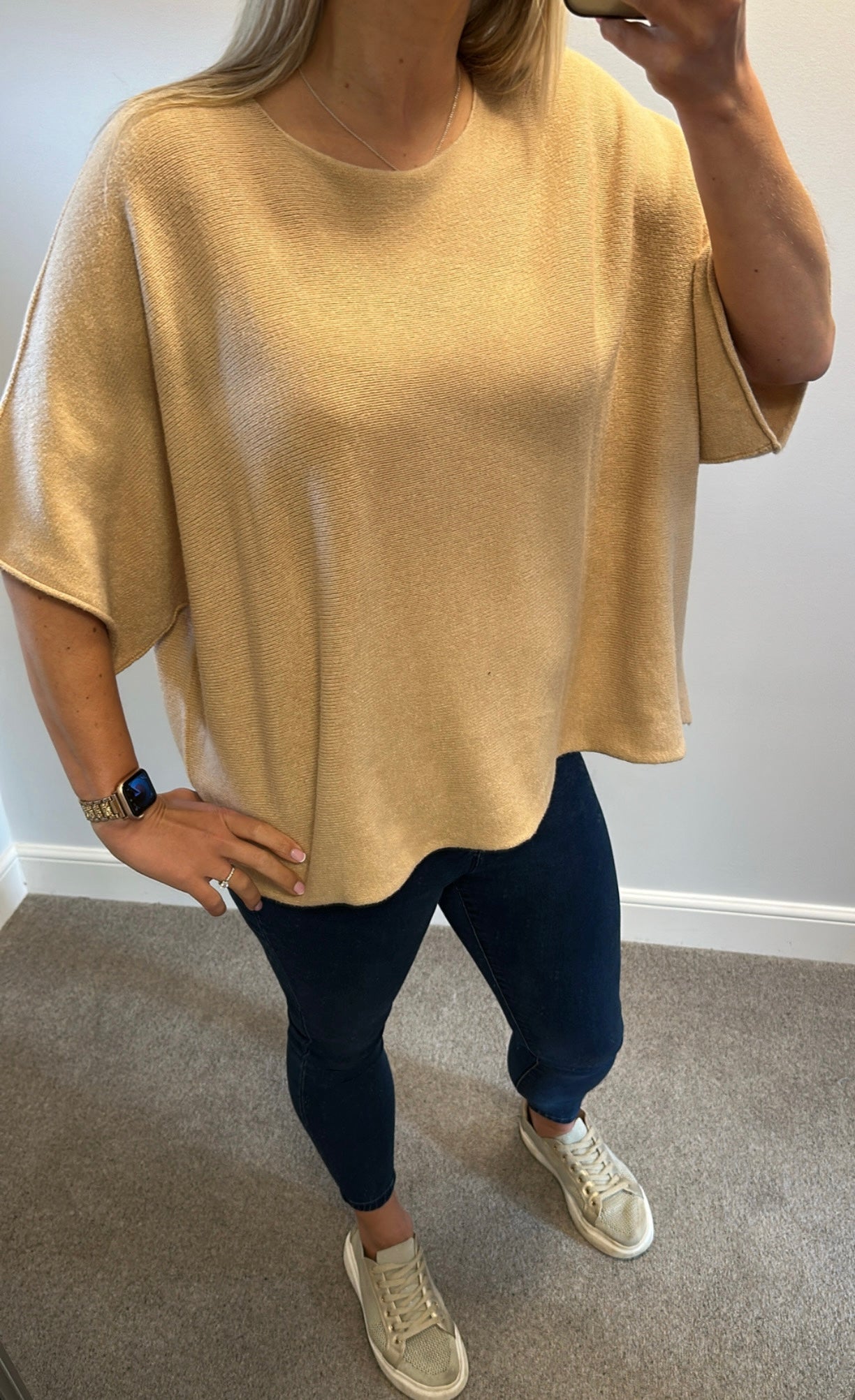 Made in Italy jumper one size fitting upto size 20+ jumper available in orange, beige and baby pink brand new with tags