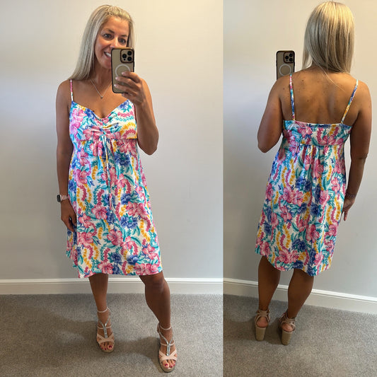 Mantaray floral dress size 16