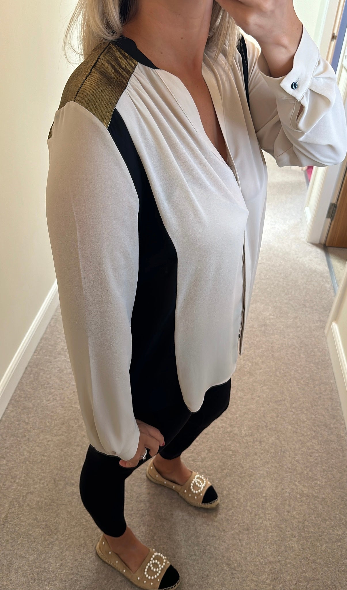 River island blouse size 14