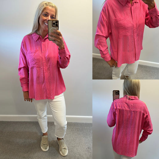 F&F pink shirt size 12