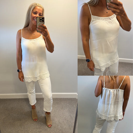 Fat Face strappy top brand new with tags size 18