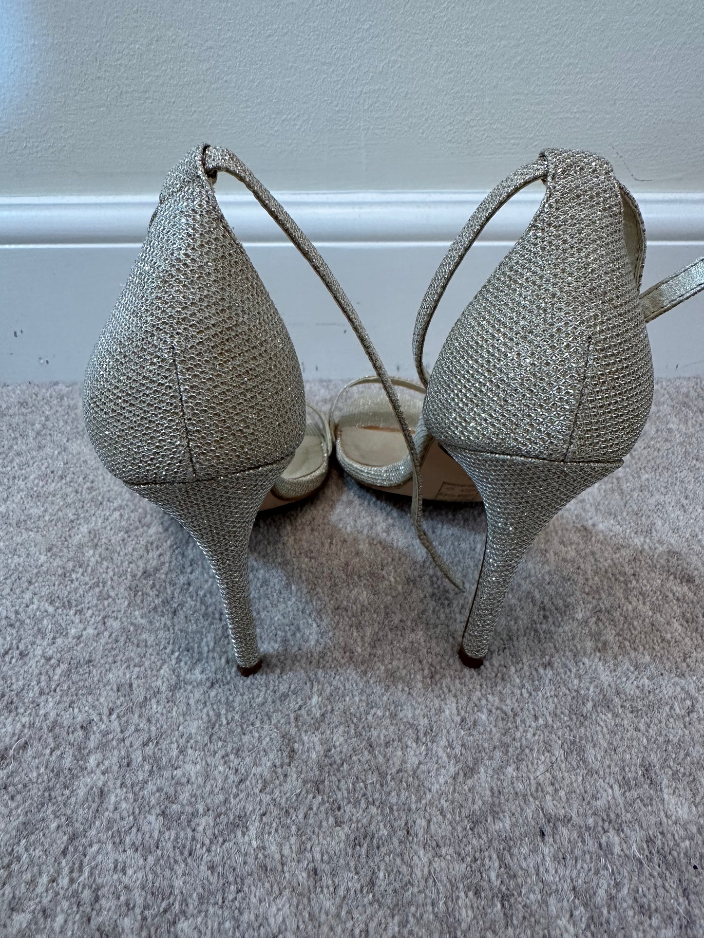 Monsoon champagne gold sandals size UK 6 brand new