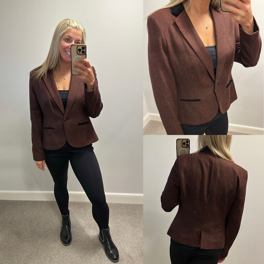Atmosphere tweed style blazer size 18