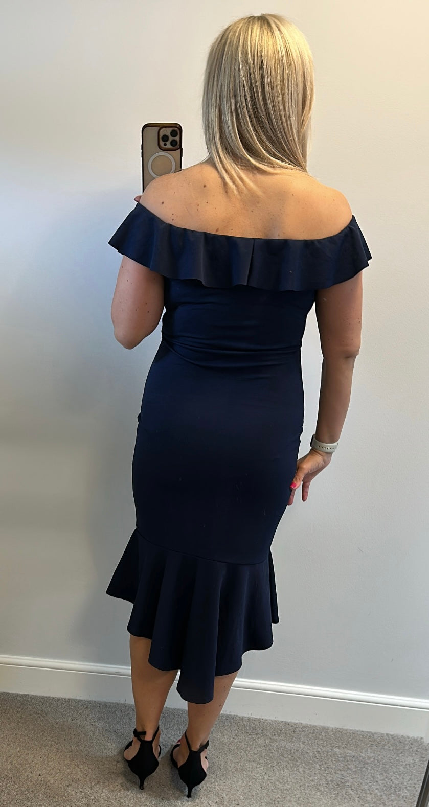 Quiz navy dress size 16