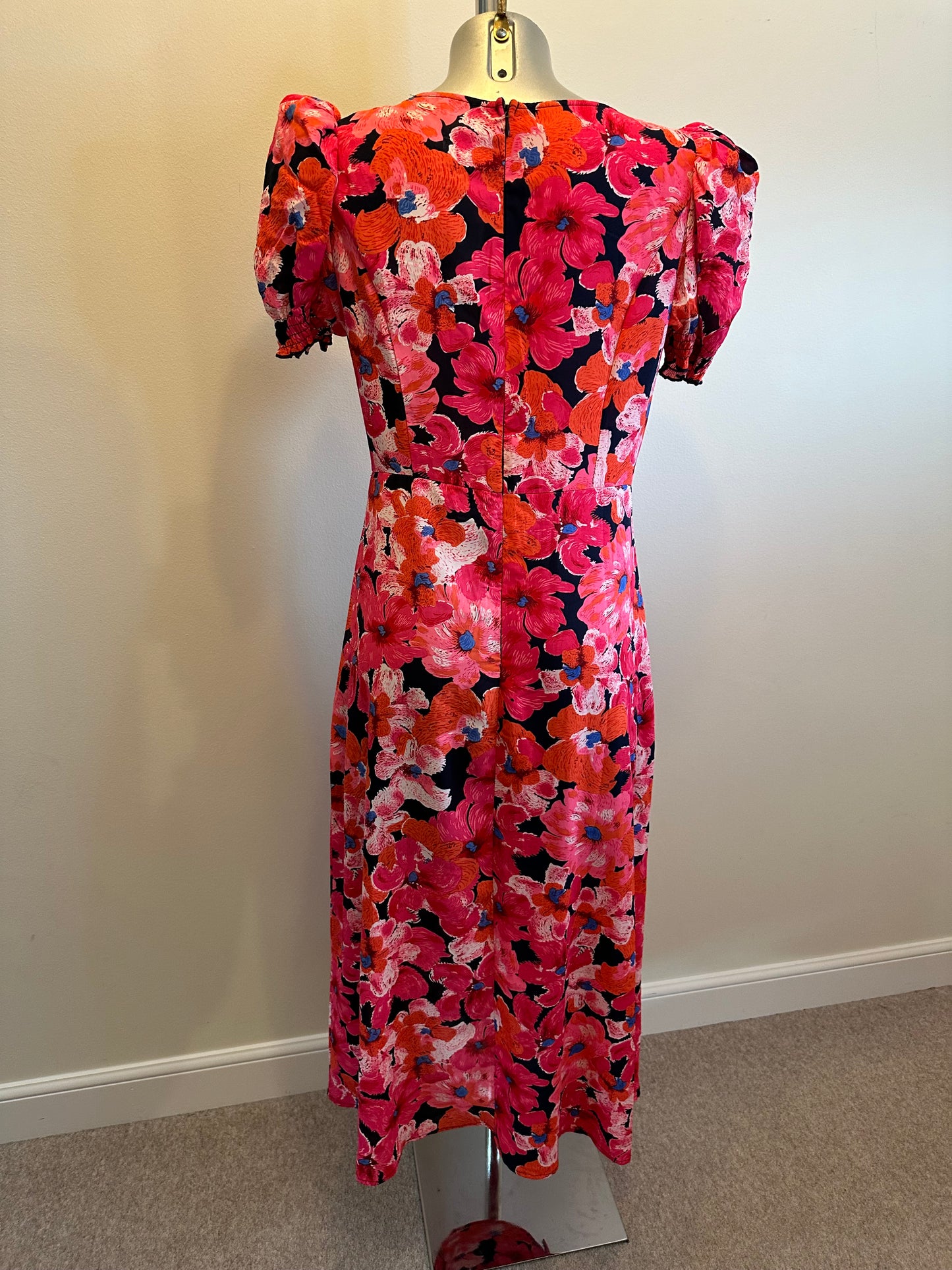 Pink floral maxi size 12