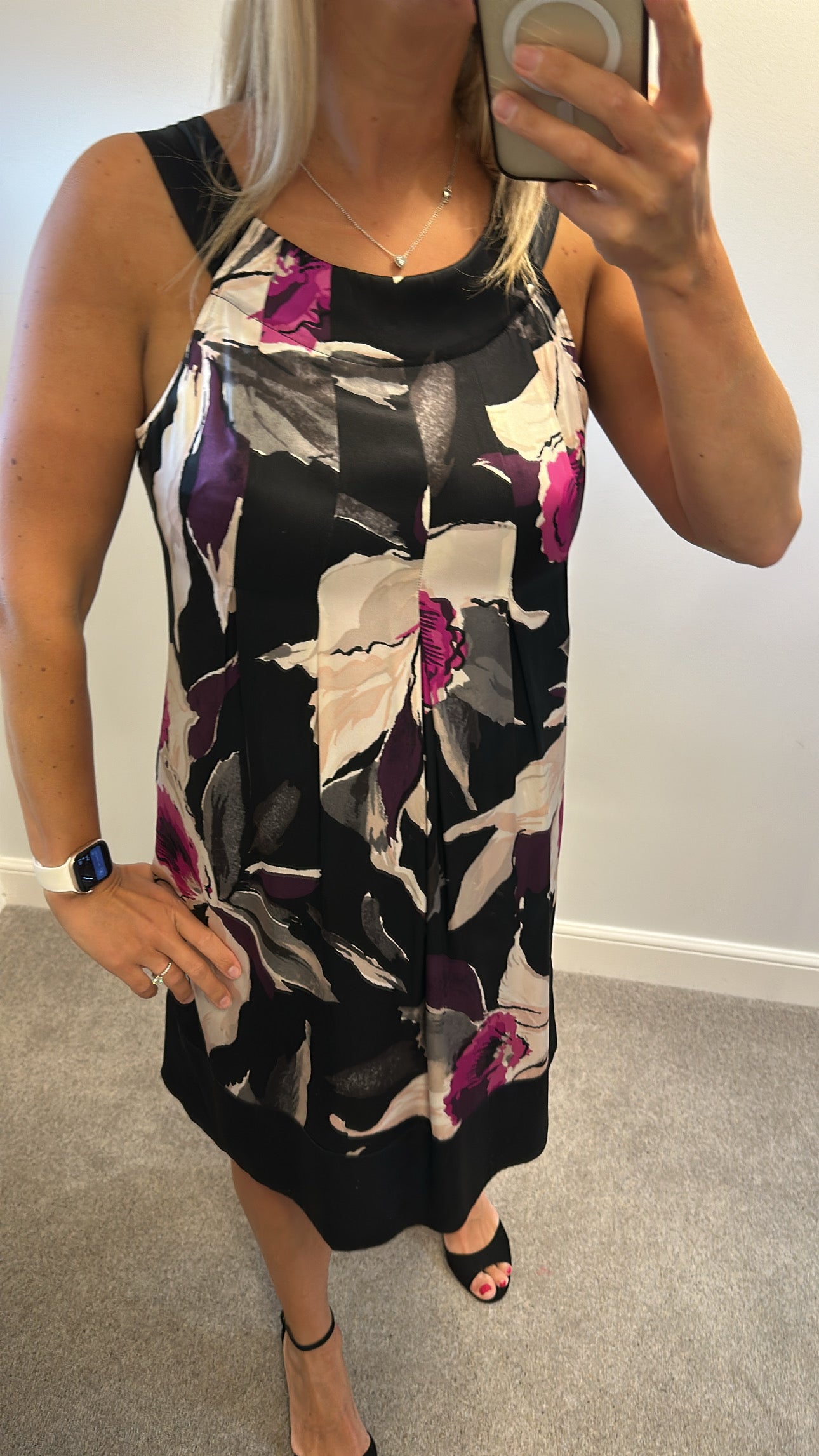 Ted Baker floral dress size 14