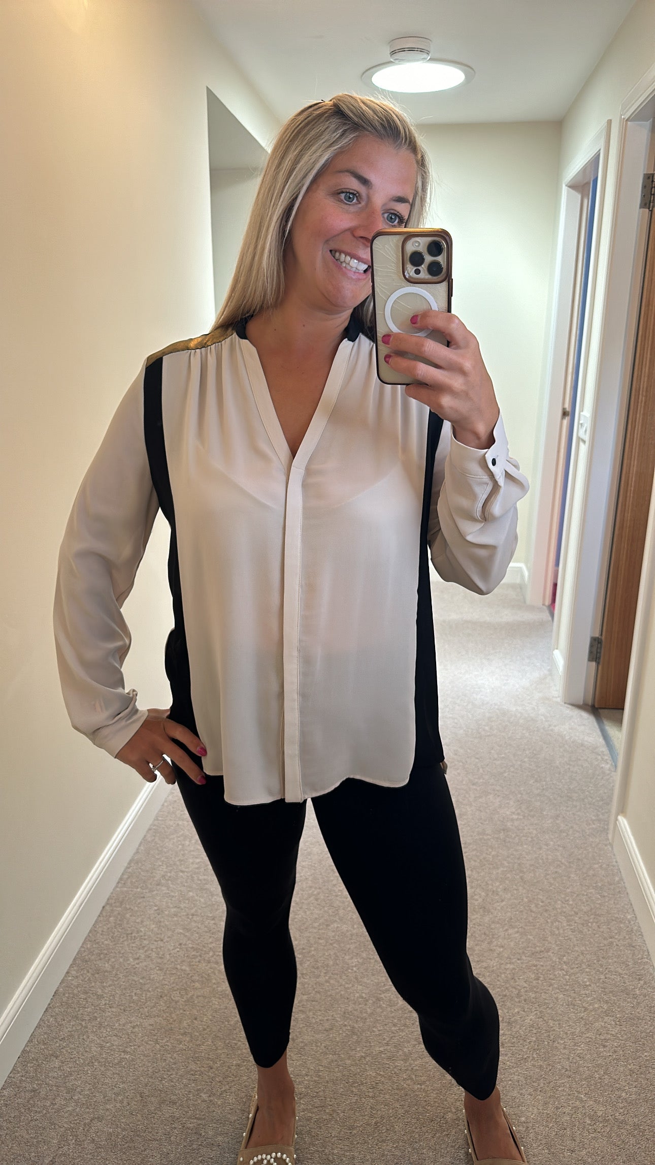 River island blouse size 14