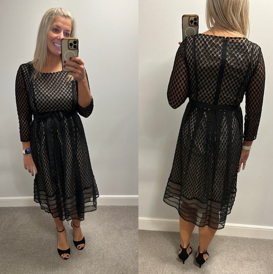 Betty Jackson black dress size 12